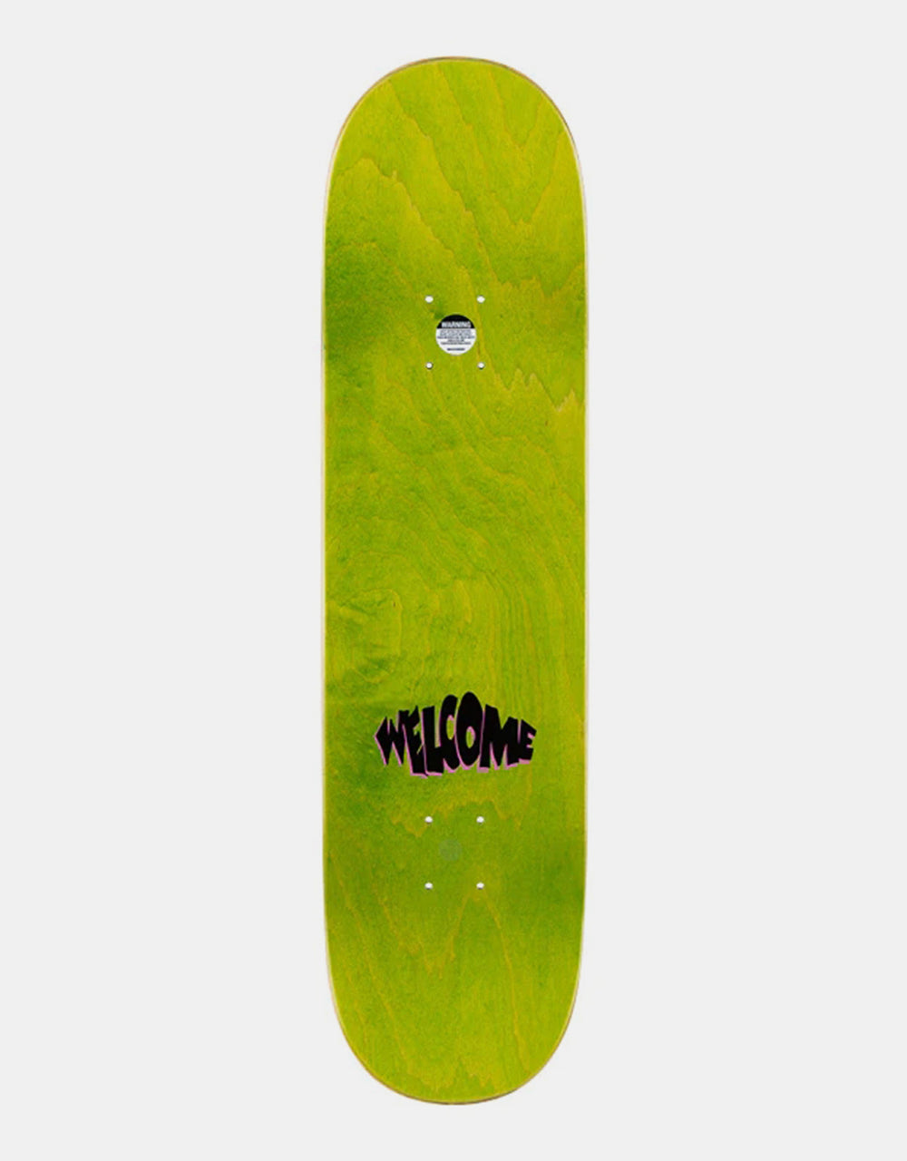 Welcome Mock Crash on Island Skateboard Deck - 8.38"