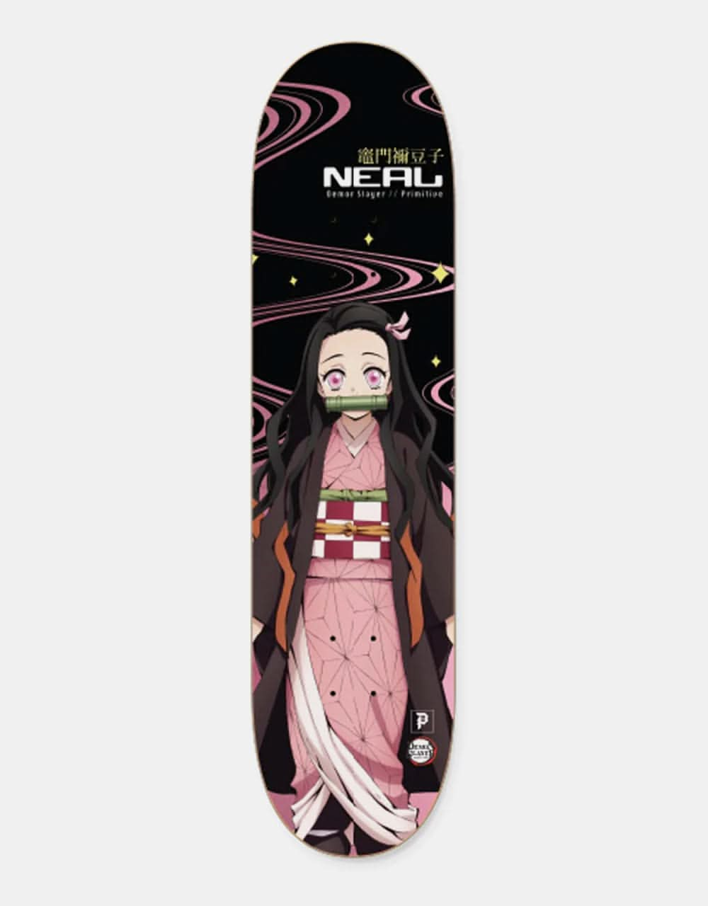 Primitive x Demon Slayer Neal Nezuko Skateboard Deck - 8.38"