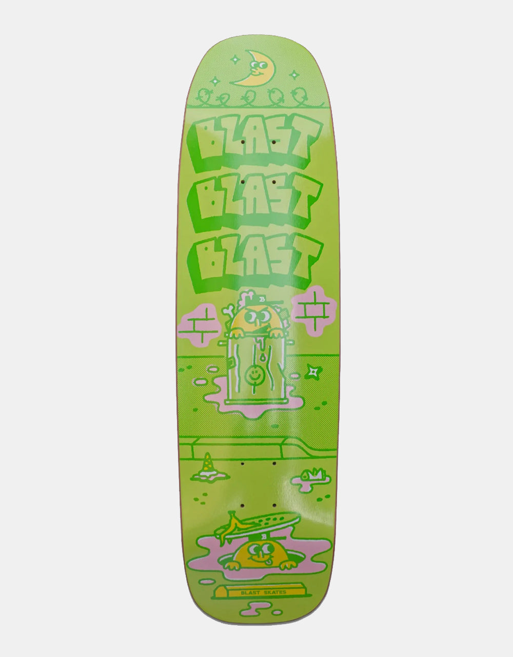 Blast Wild in the Streets Skateboard Deck - 8.7"