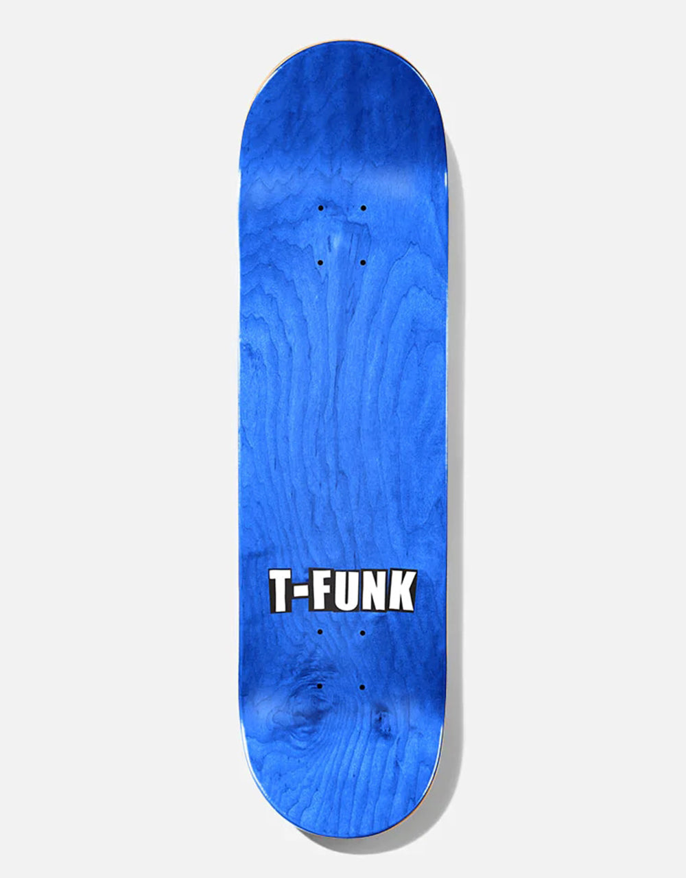 Tavola da skateboard Baker T-Funk con logo del marchio a strisce gialle - 8"