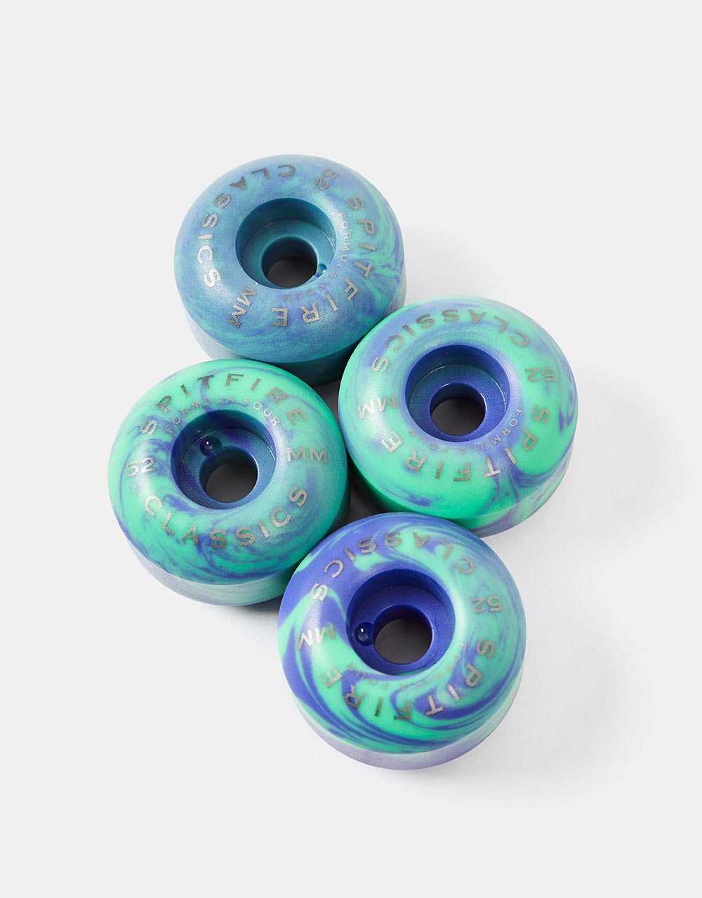 Spitfire Swirled Formula Four Classic 99d Skateboard Wheels - 52mm