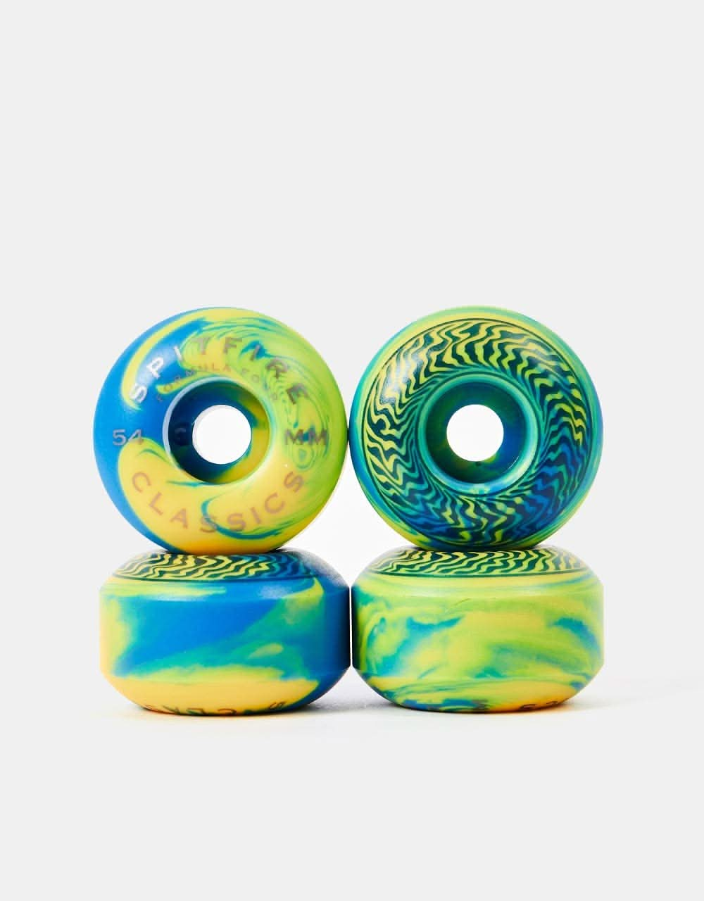 Spitfire Swirled Formula Four Classic 99d Skateboard Wheels - 54mm