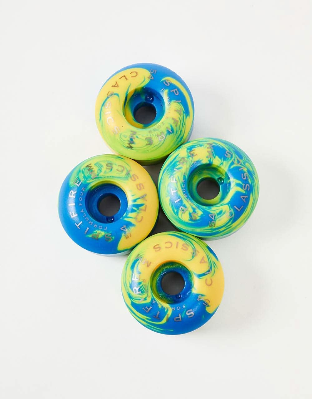 Spitfire Swirled Formula Four Classic 99d Skateboard Wheels - 54mm