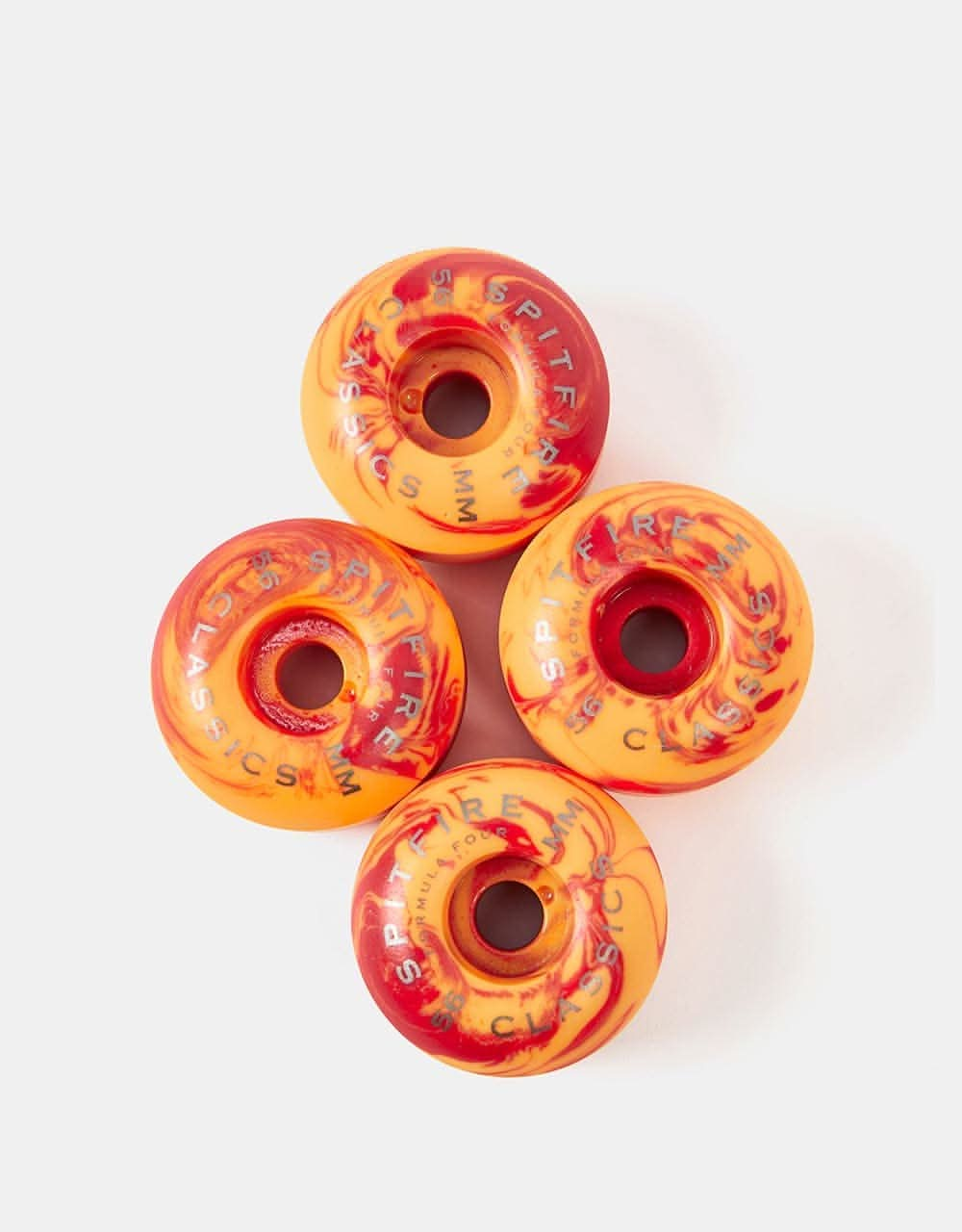 Spitfire Swirled Formula Four Classic 99d Skateboard Wheels - 56mm