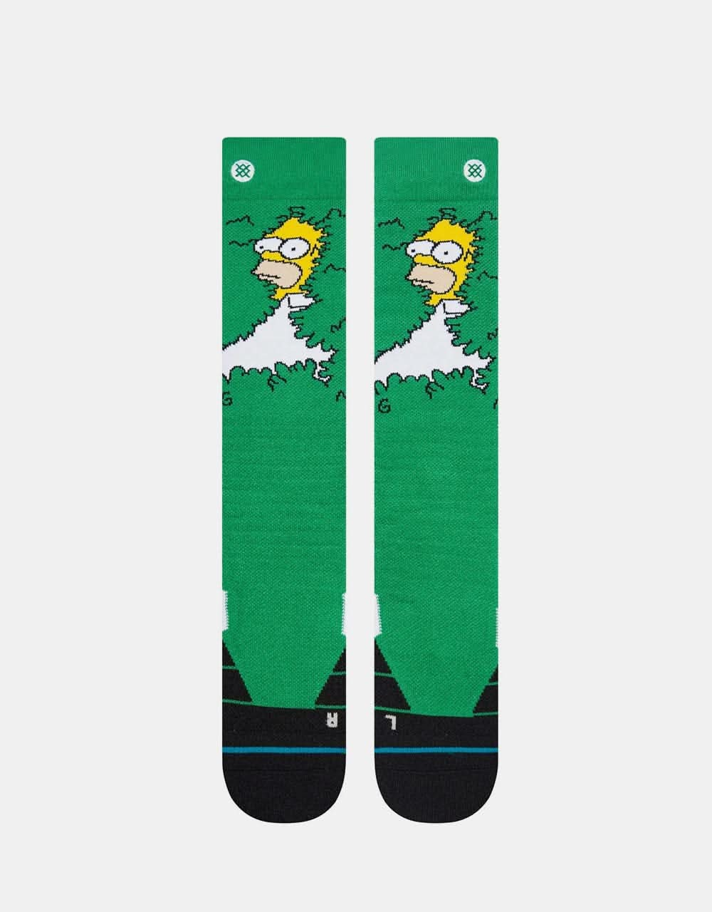 Stance x The Simpsons Homer Snowboard Socks - Green