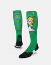 Stance x The Simpsons Homer Snowboard Socks - Green