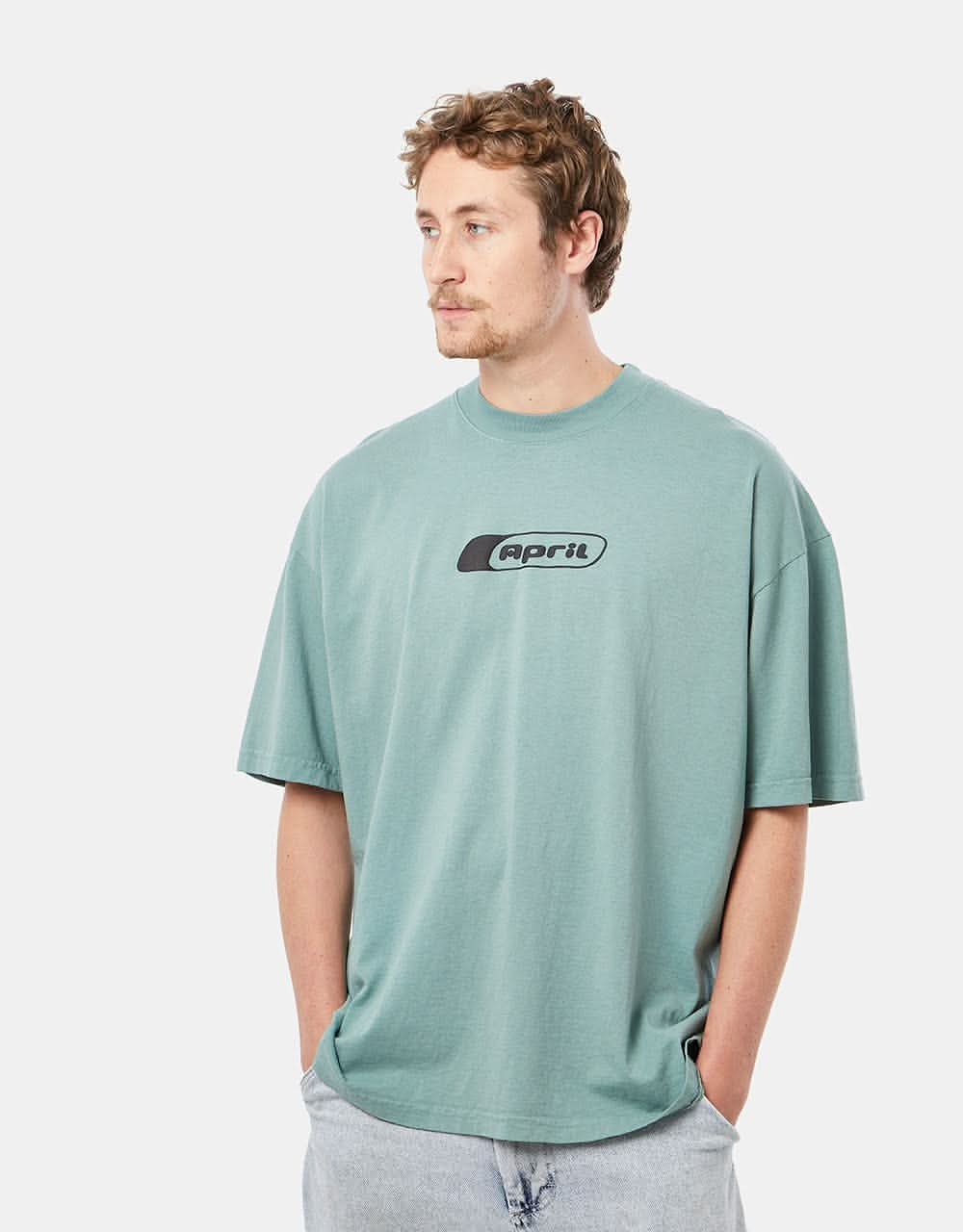 April Puffy T-Shirt - Atlantic Green