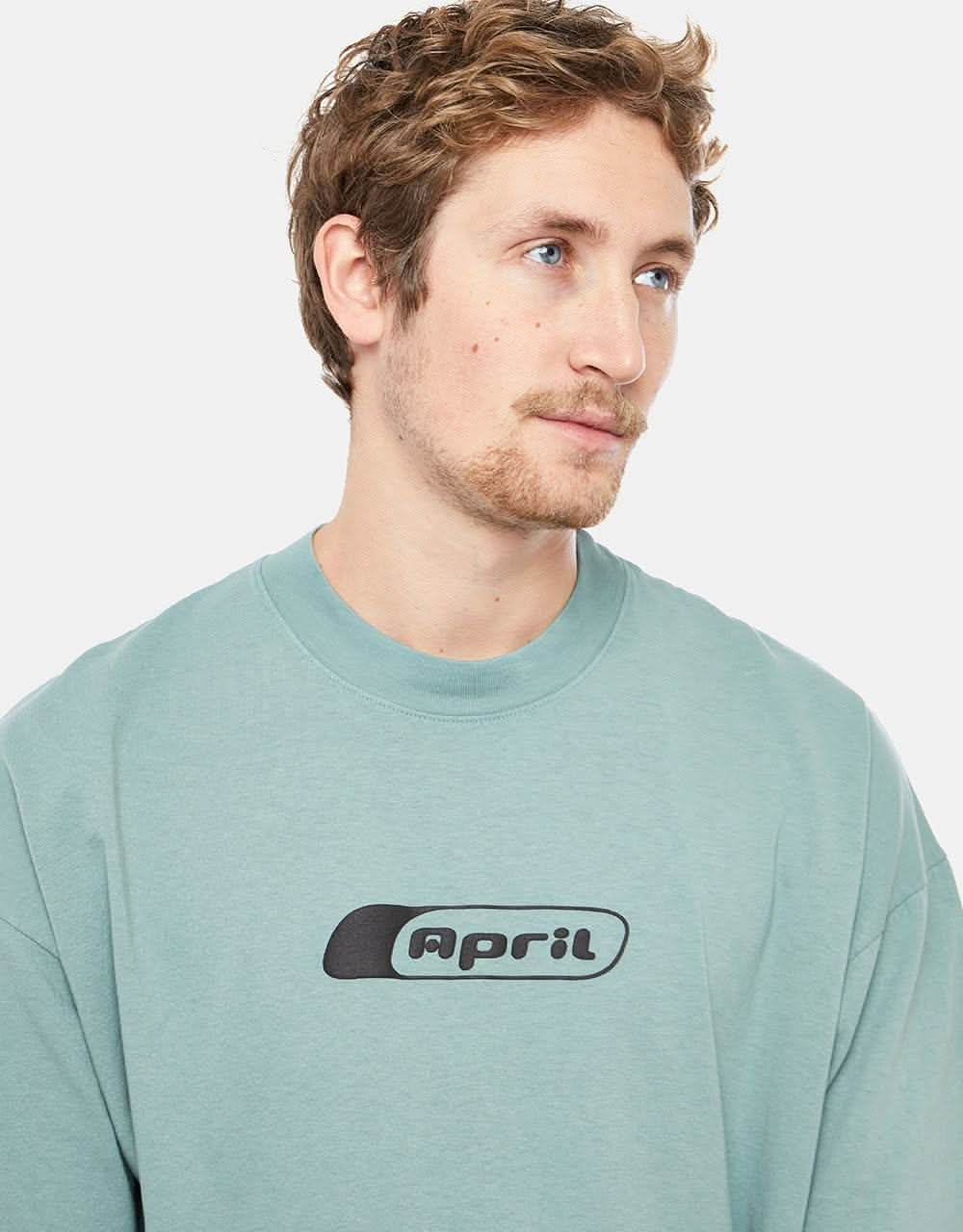 April Puffy T-Shirt - Atlantic Green