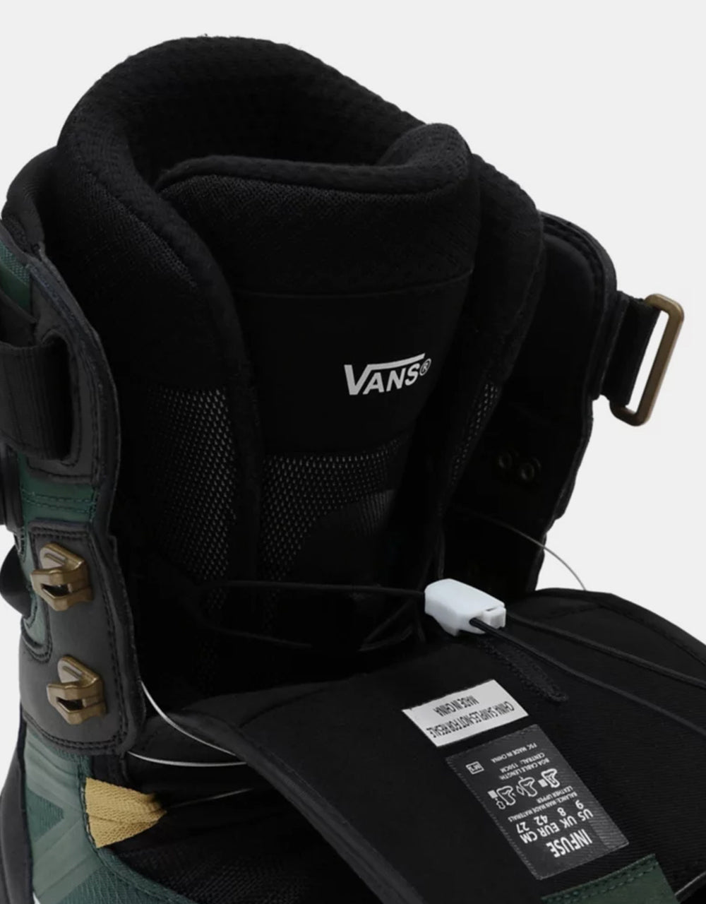 Vans Infuse 2023 Snowboard Boots - (Arthur Longo) Green/Black