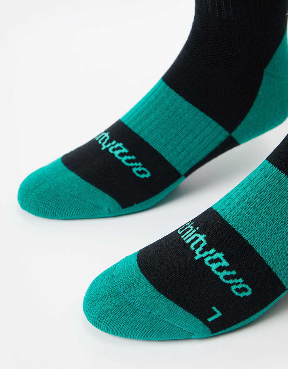 ThirtyTwo x Jono Wood Double Snowboard Socks - Black