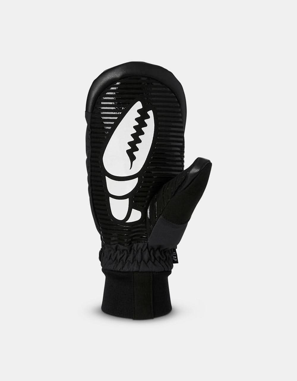 Crab Grab Slap Snowboard Mitts - Black