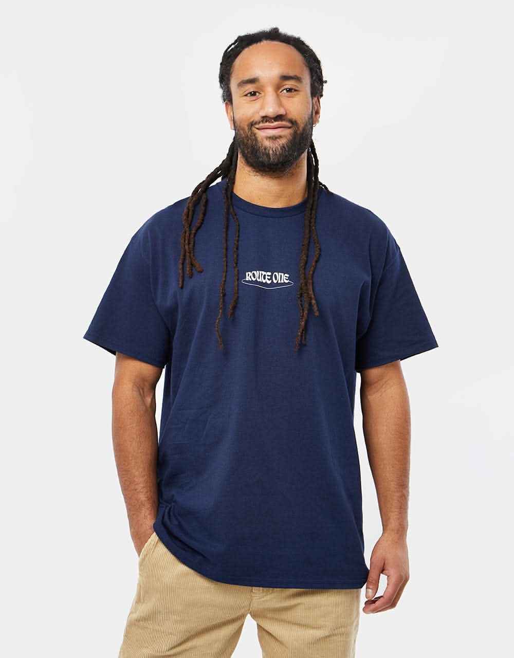 Route One Dreams T-Shirt - Navy