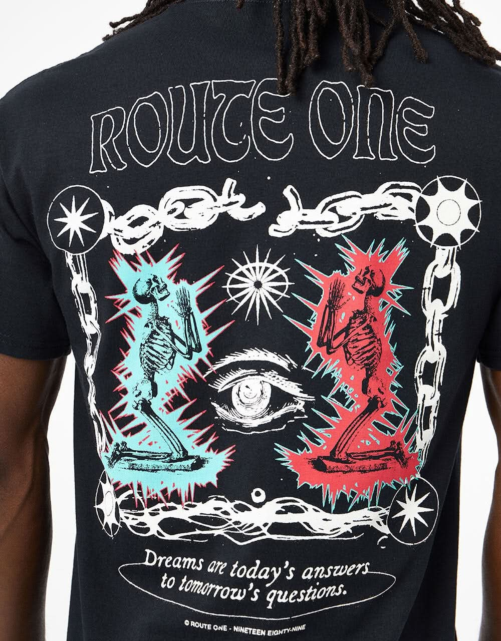 Route One Dreams T-Shirt - Black