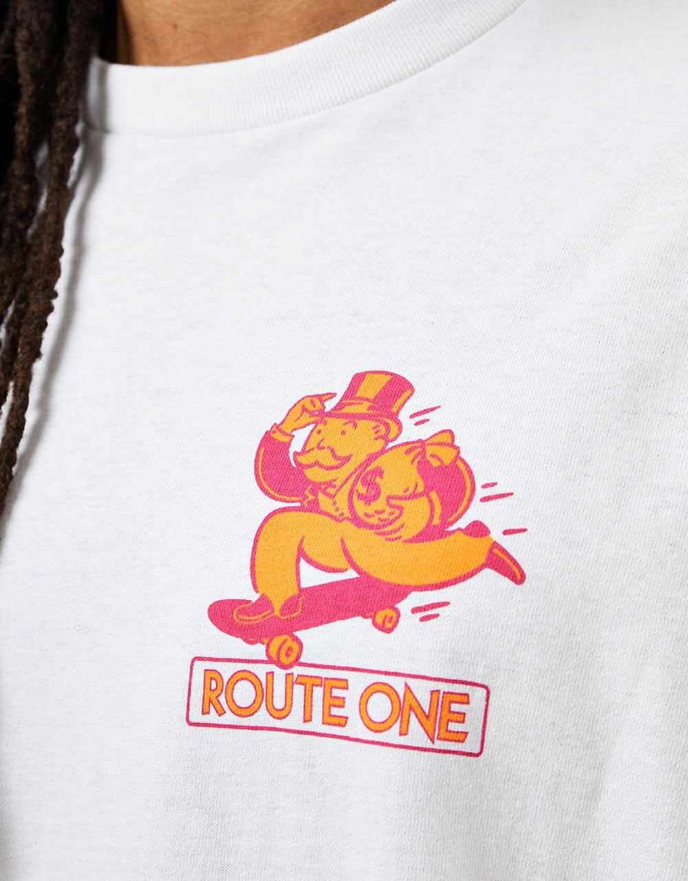 Route One What Are The Chances T-Shirt - White