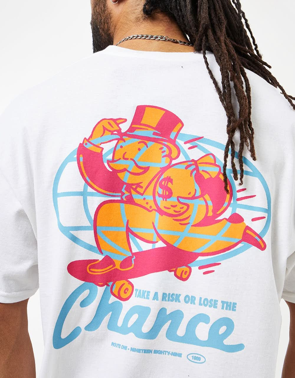 Route One What Are The Chances T-Shirt - White