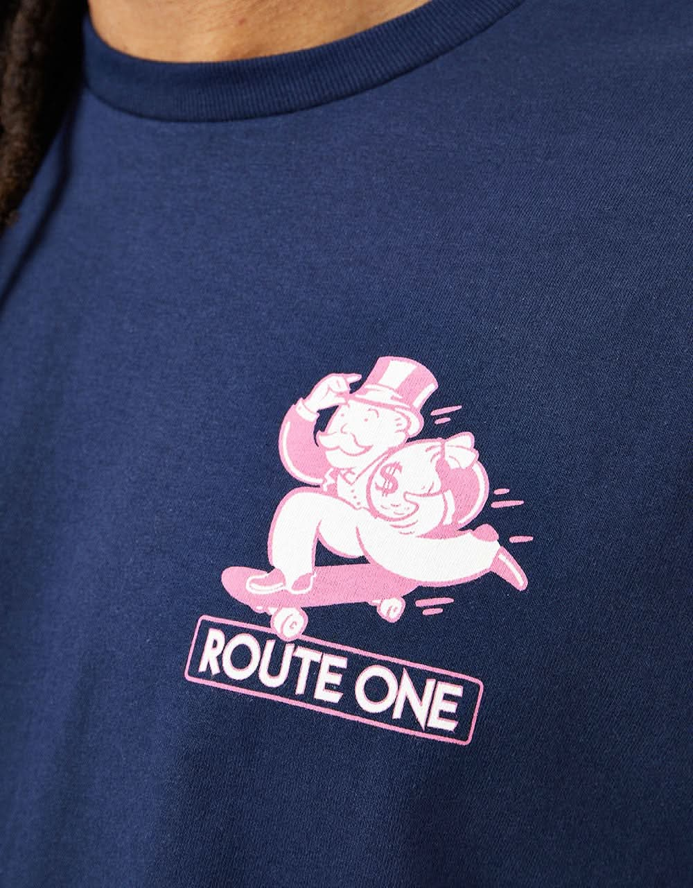 Route One What Are The Chances T-Shirt - Navy