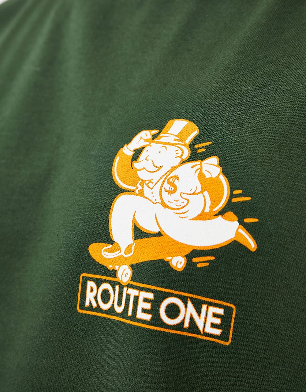 Route One What Are The Chances Sweatshirt - Forest Green