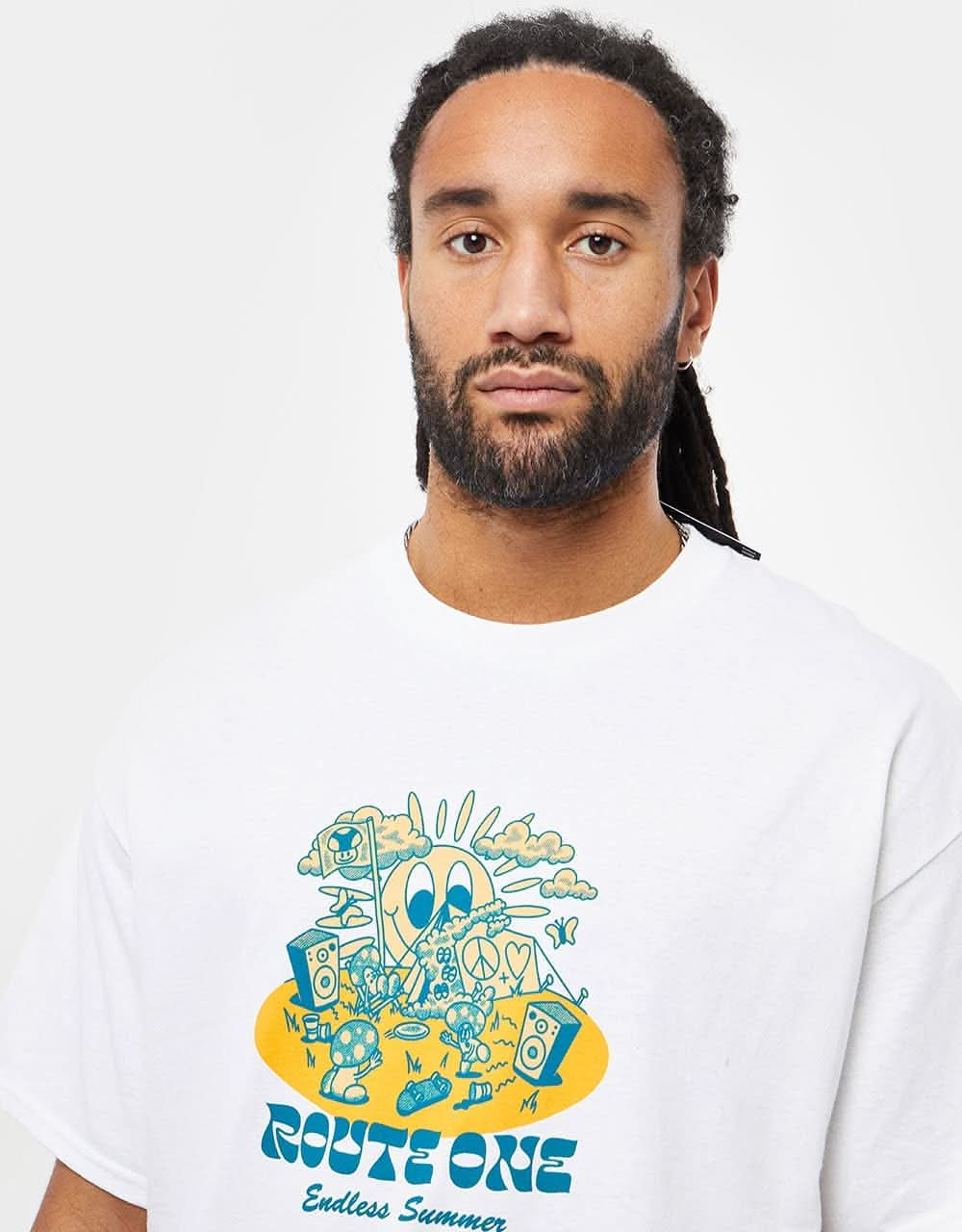 Route One Endless Summer T-Shirt - White