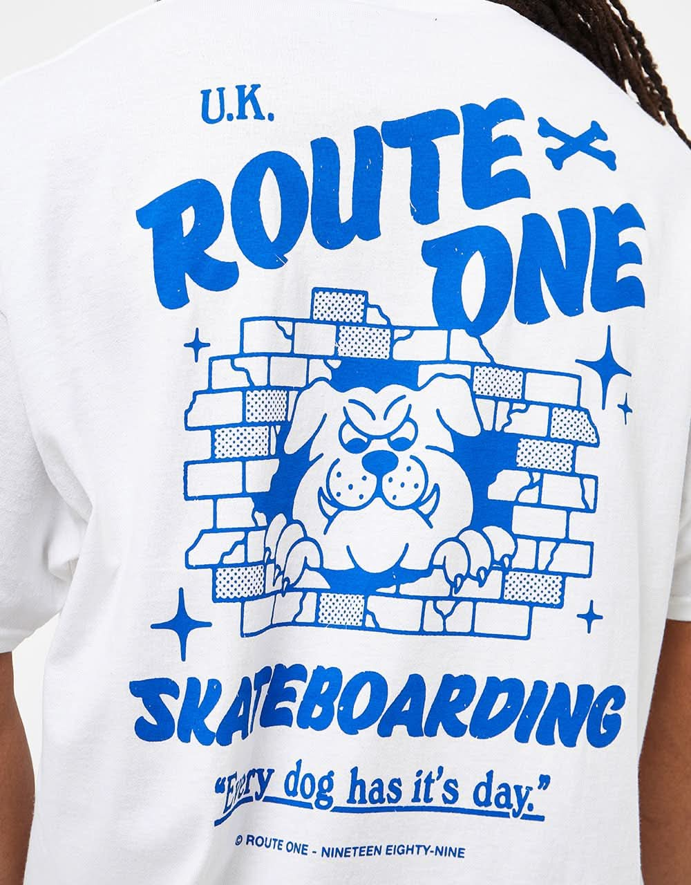 Route One Underdog T-Shirt - White