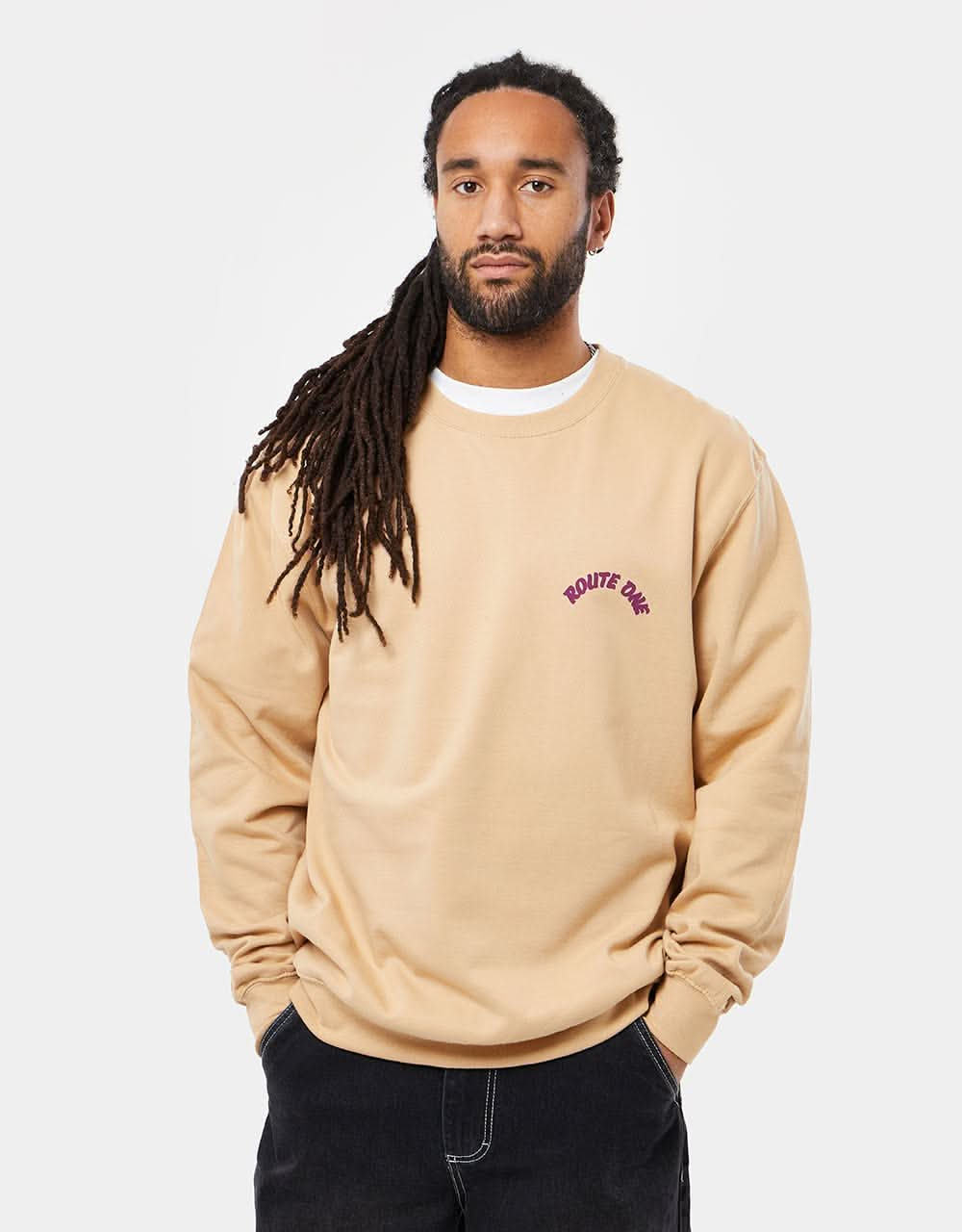 Route One Underdog Sweatshirt - Nude