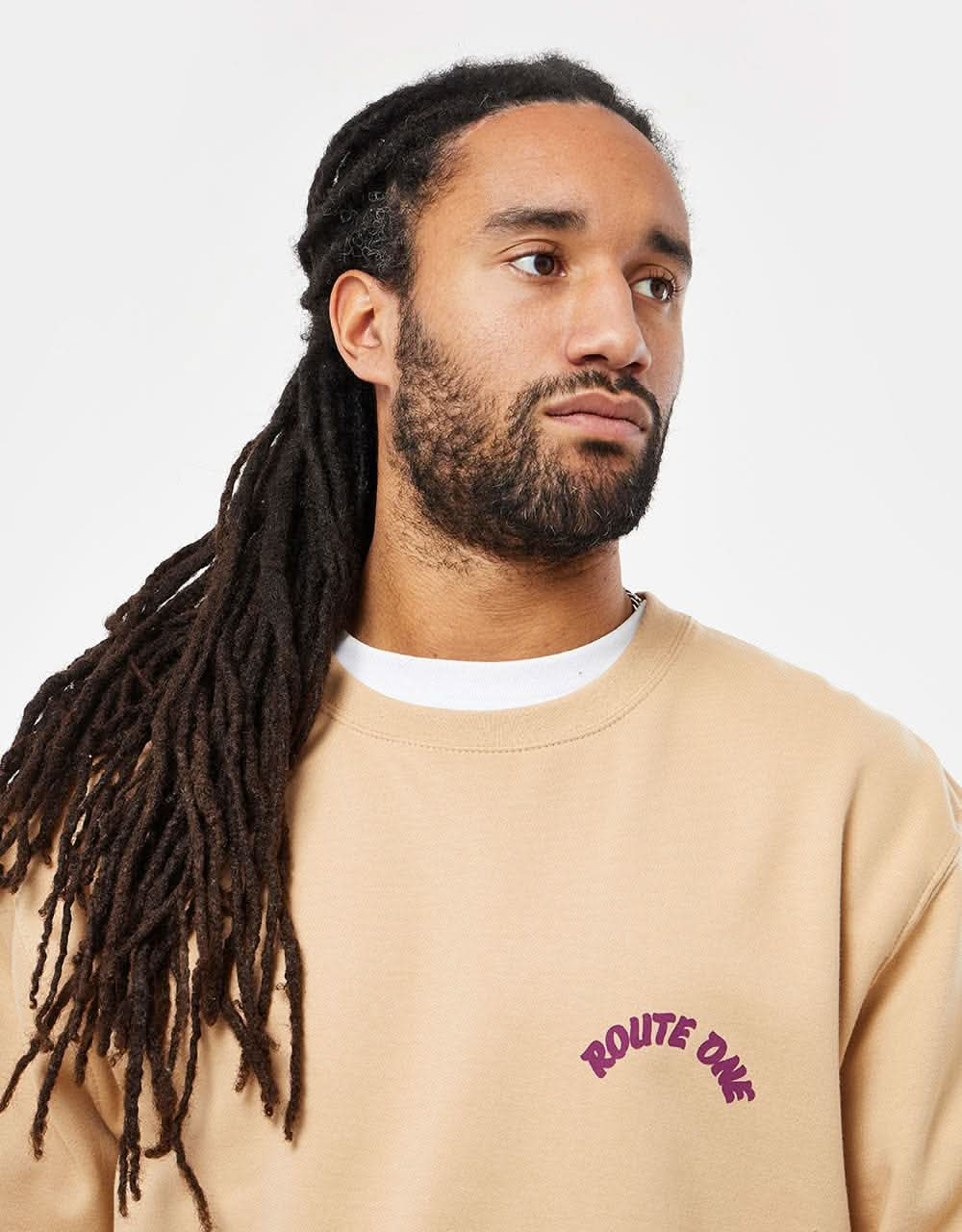 Route One Underdog Sweatshirt - Nude