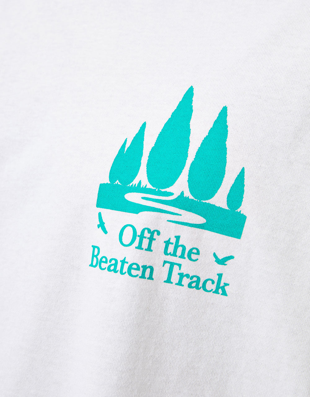 Route One Off The Beaten Track T-Shirt - White