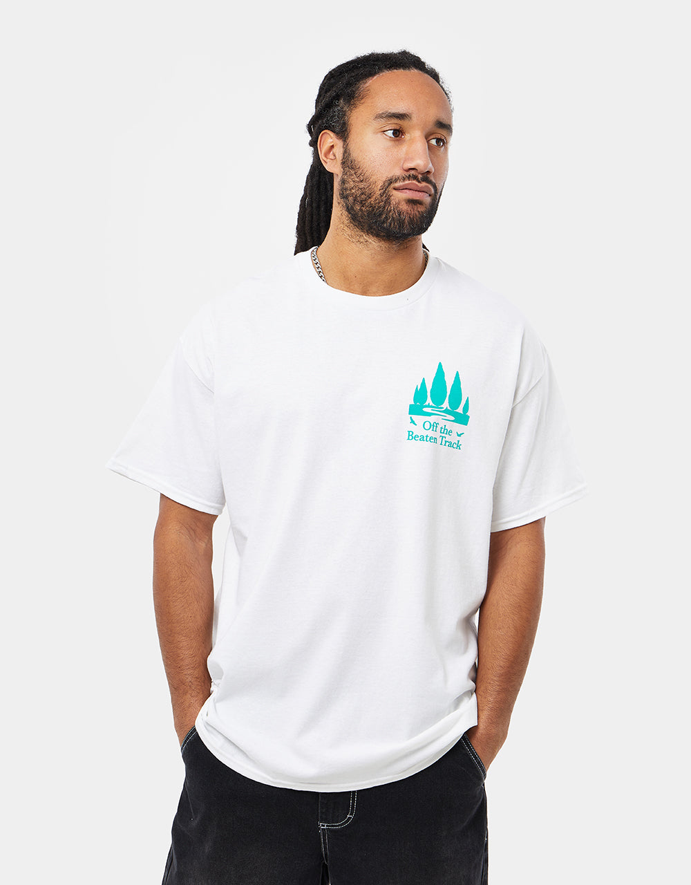 Route One Off The Beaten Track T-Shirt - White