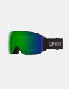 Smith IO MAG™ XL Snowboard Goggles - Black/ChromaPop™ Sun Green Mirror