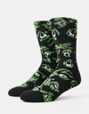 Chaussettes Vans Halloween Crew - Noir