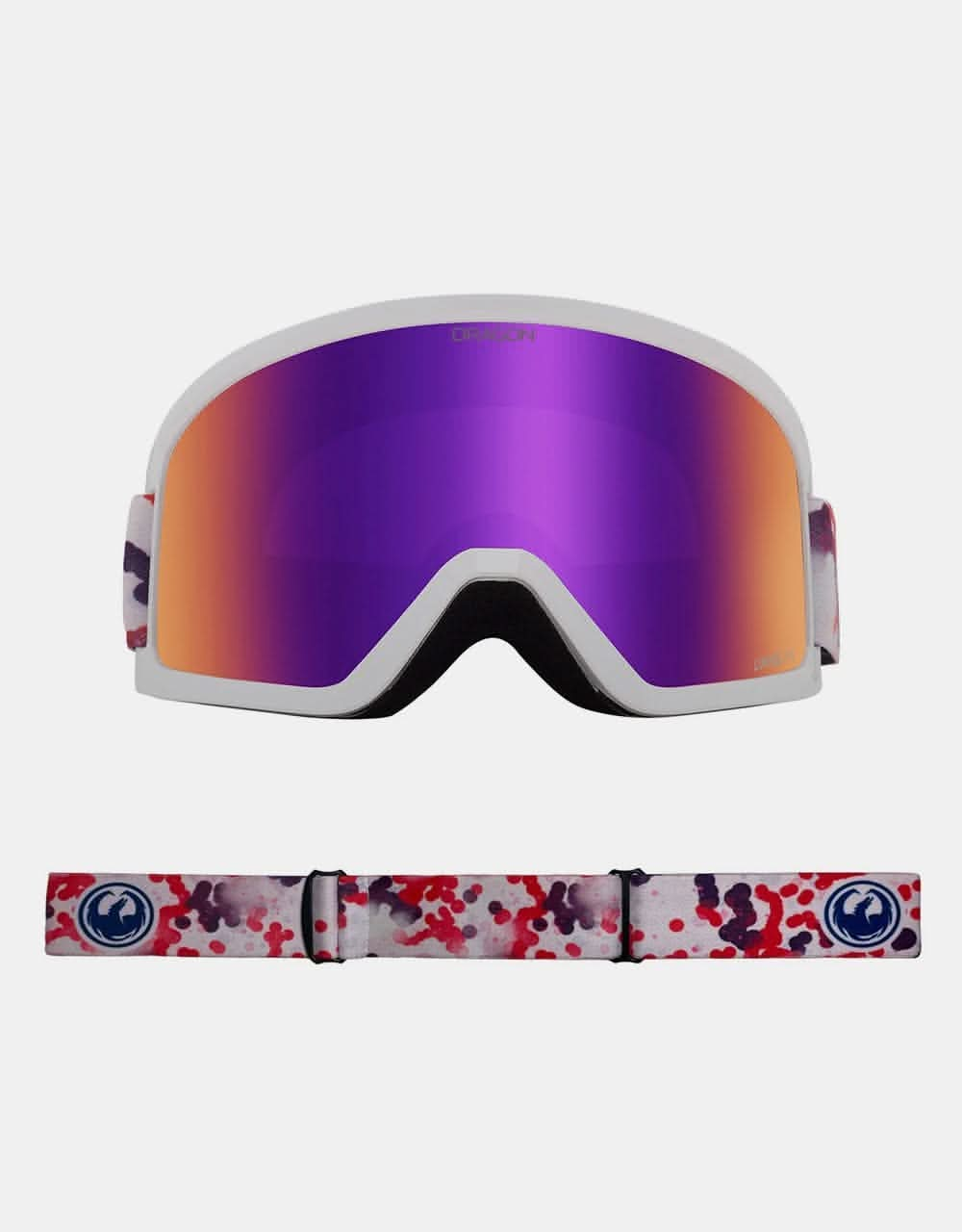 Dragon DX3 OTG Snowboard Goggles - Koi Lite/LUMALENS® Purple Ion