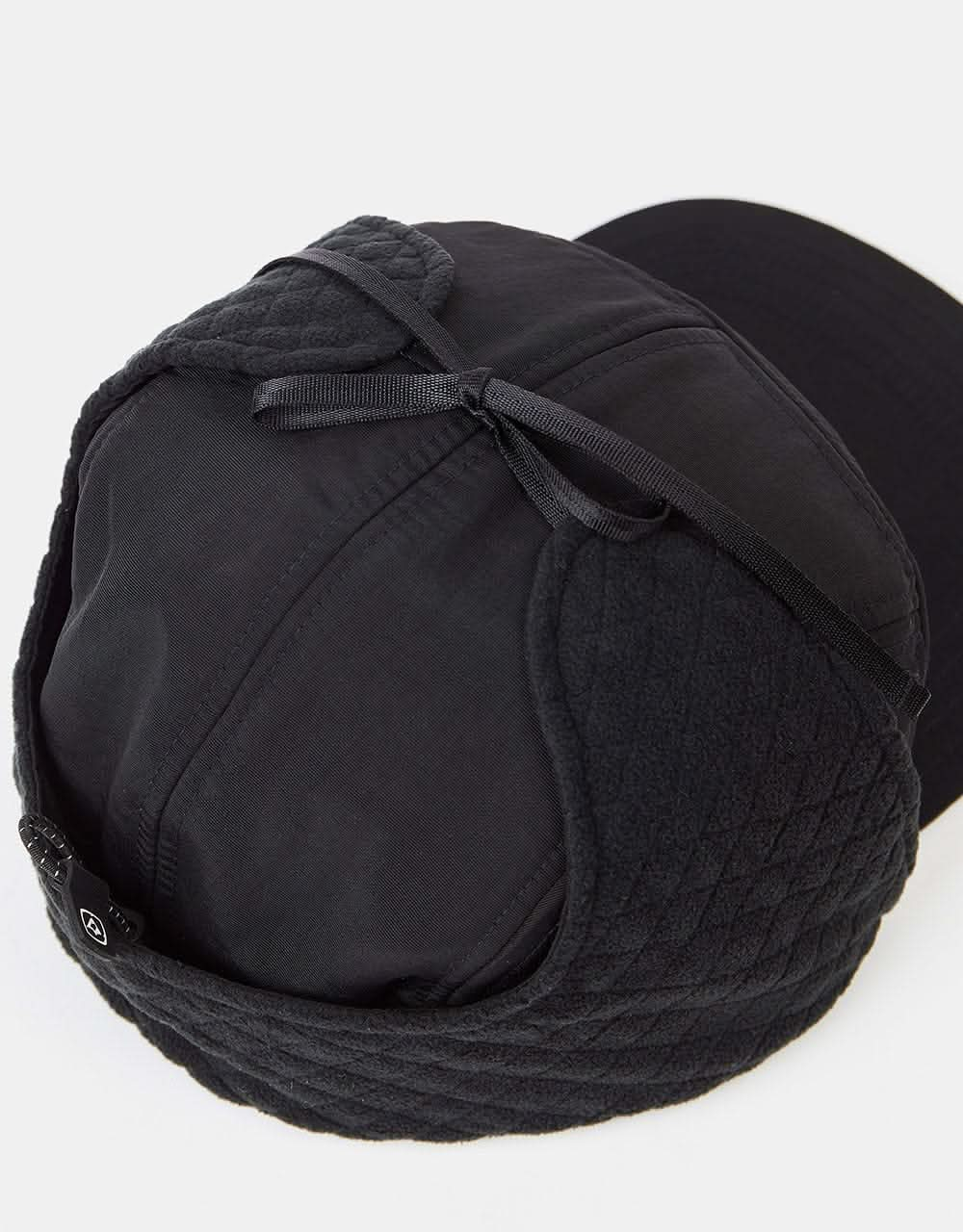 Coal The Tracker 5 Panel Ear Flap Cap - Black