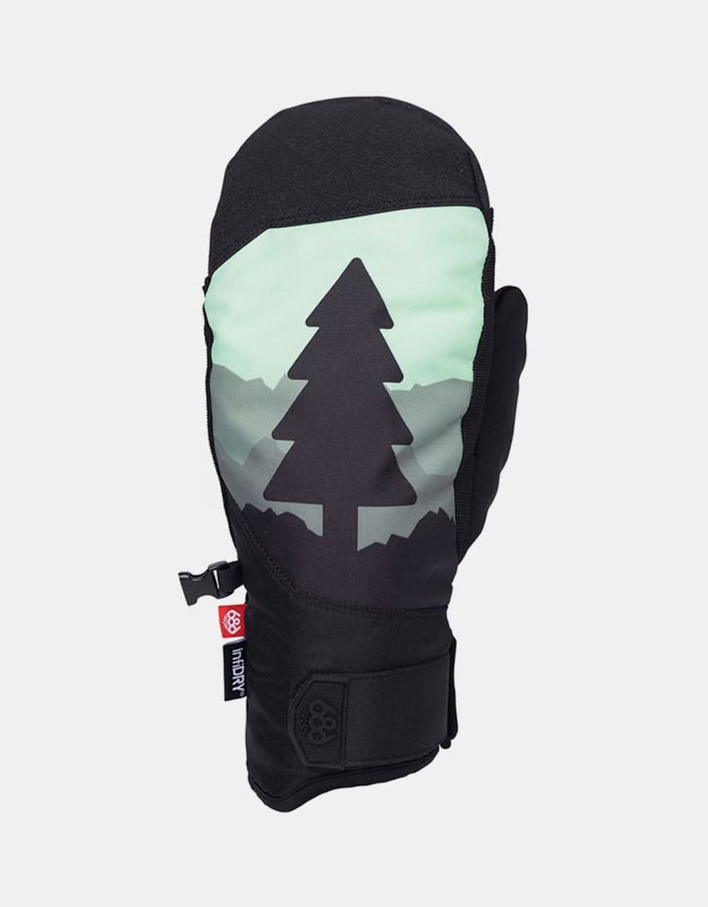 686 Primer Snowboard Mitts - Tree Life