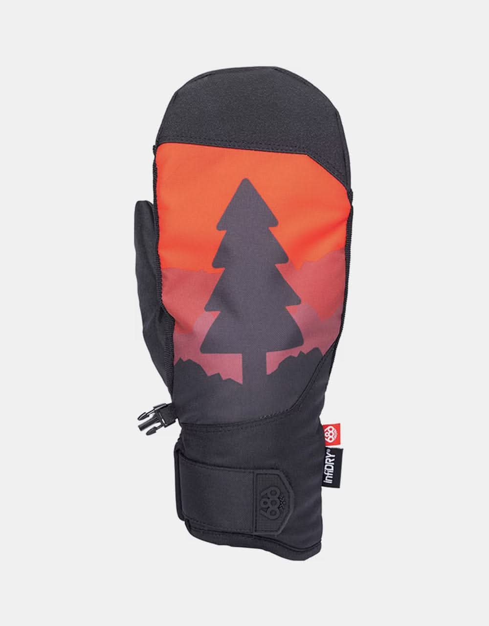 686 Primer Snowboard Mitts - Tree Life