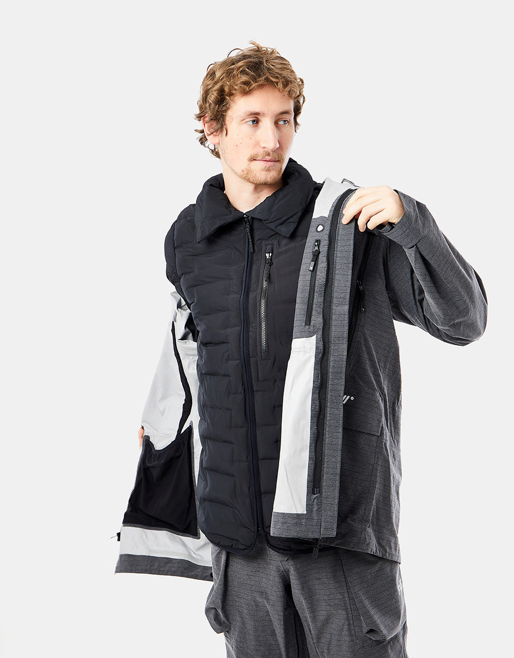 FW Catalyst Fusion 2023 Snowboard Jacket - Sand