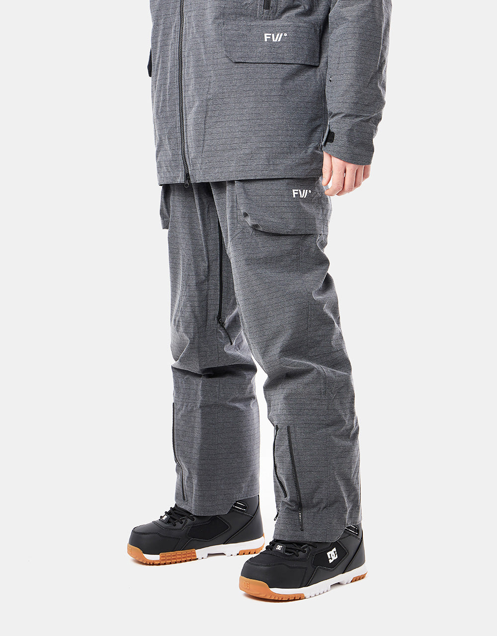 FW Catalyst Fusion Bib 2023 Snowboard Pant - Sand