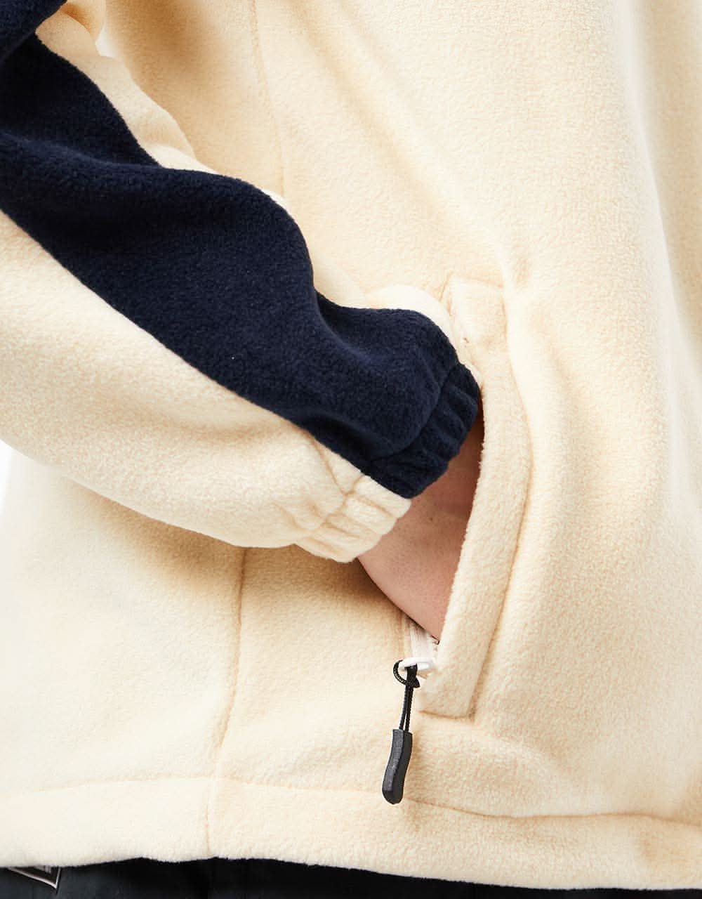 Method Fast Times 1/4 Zip Fleece  - Oat/Navy