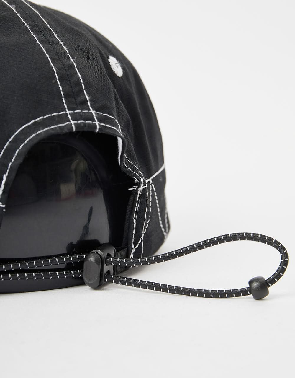 Butter Goods Terrain Contrast 6 Panel Cap - Black