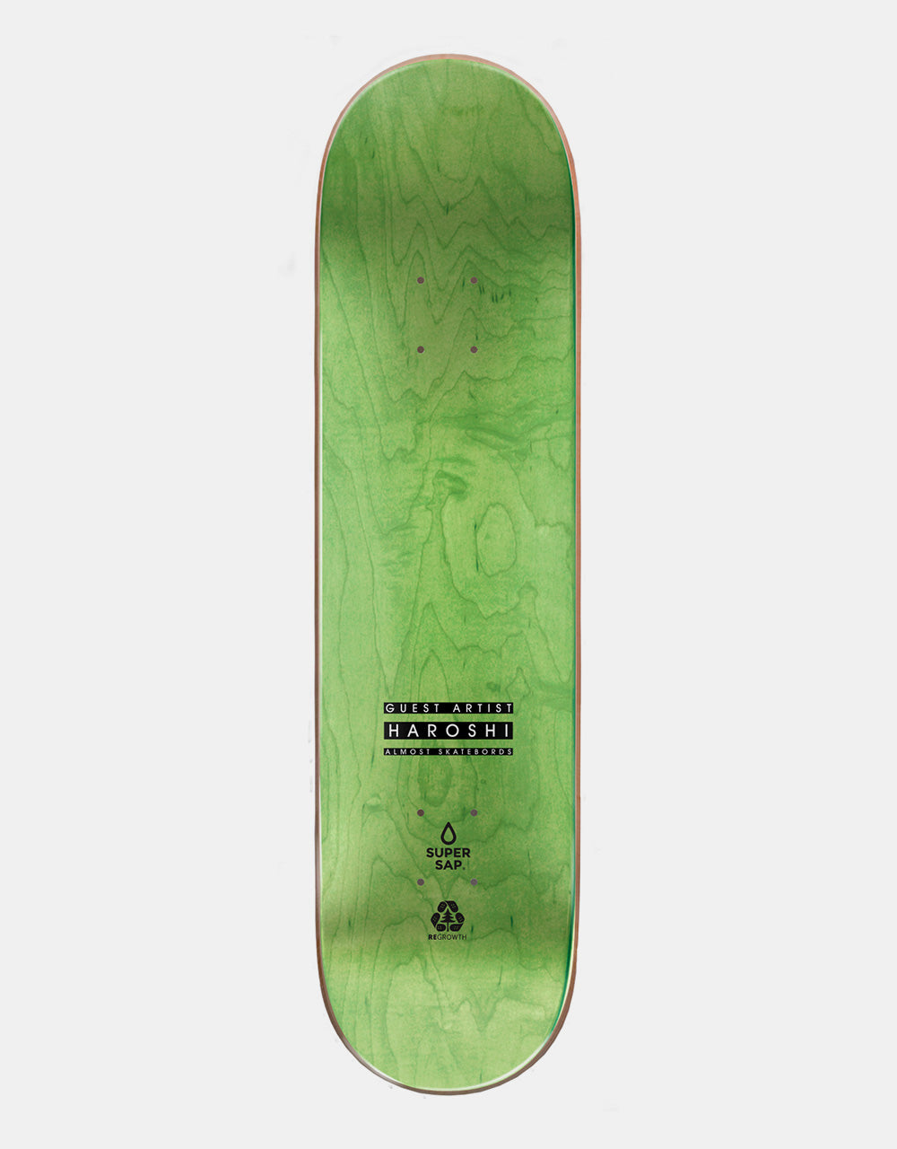 Almost x Haroshi Yuri Monster Super Sap R7 Skateboard Deck