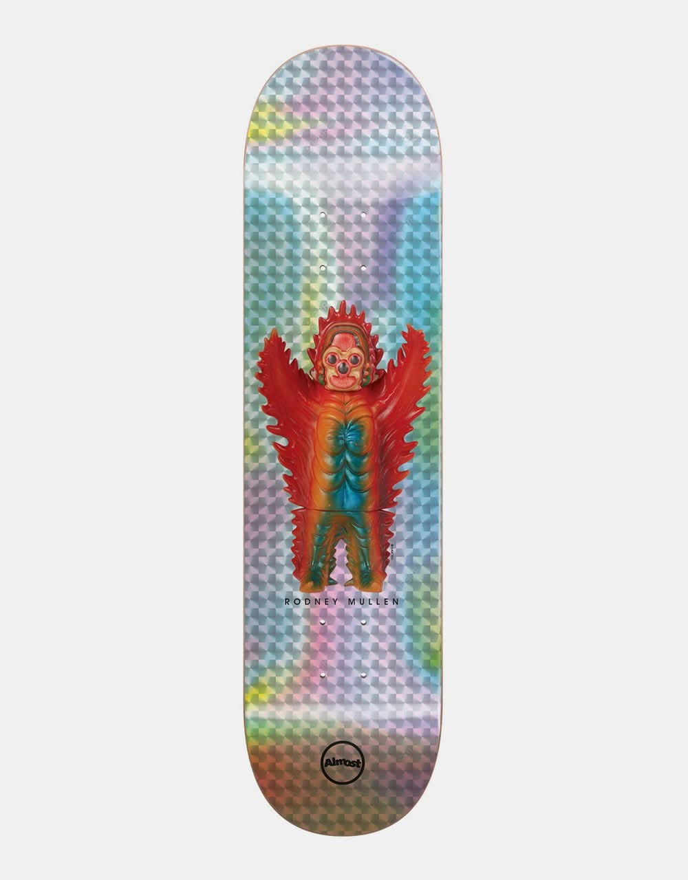 Almost x Haroshi Mullen Monster Super Sap R7 Skateboard Deck - 8"