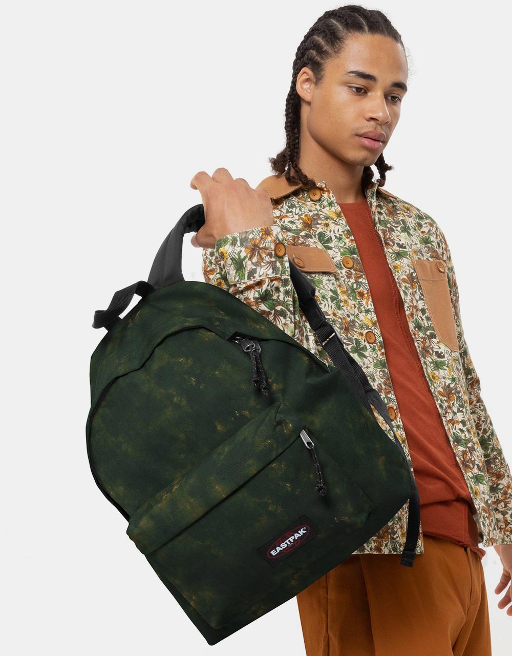 Eastpak Padded Pak'R Backpack - Camo Dye Khaki