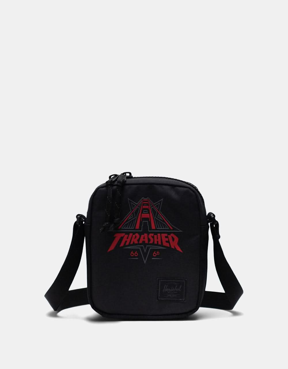 Herschel Supply Co. x Thrasher Crossbody Bag - Black