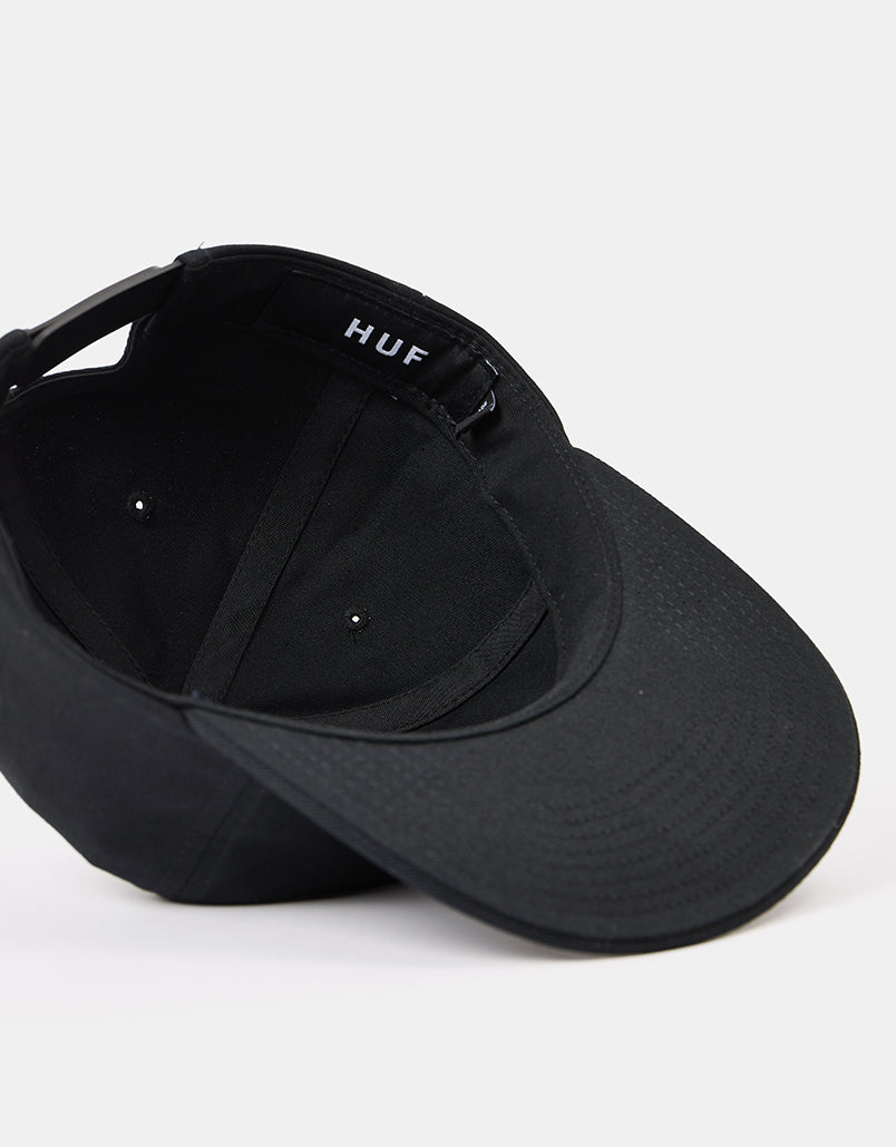 Gorra HUF Dicey Snapback - Negro