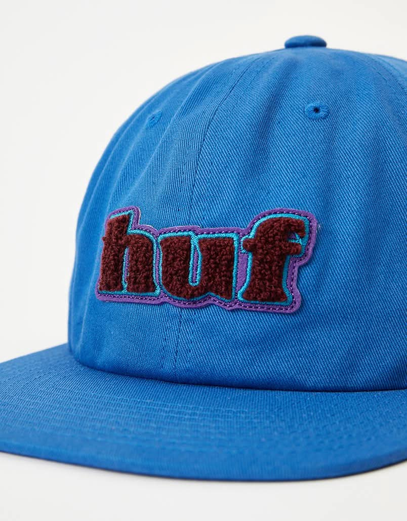 Gorra de 6 paneles Madison de HUF - Cobalto