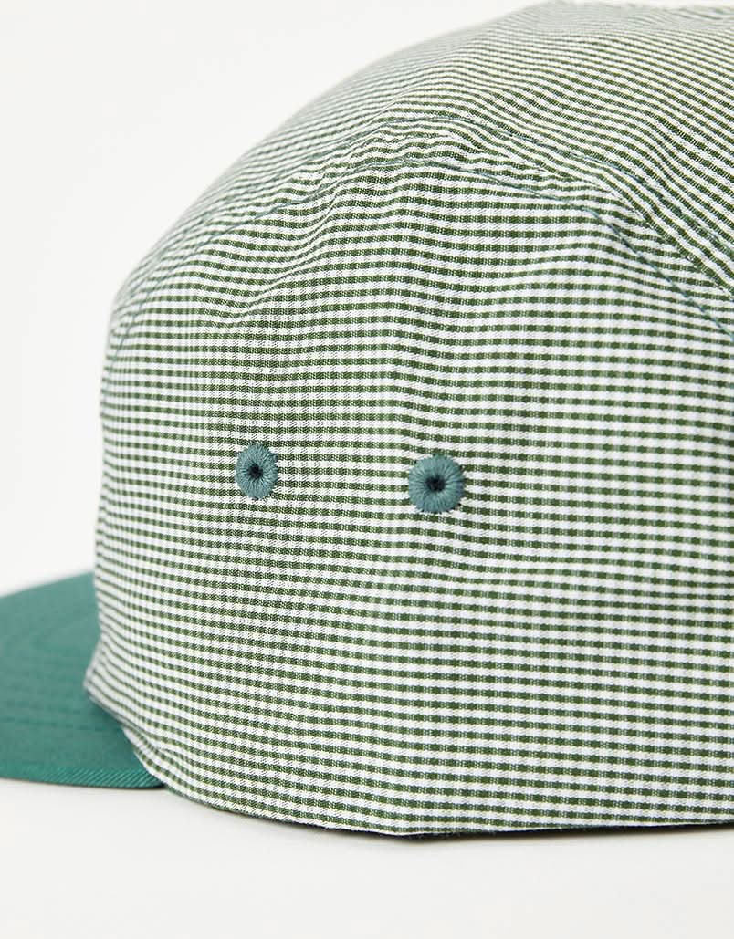 HUF Micro Gingham Box Logo Volley Cap - Clover