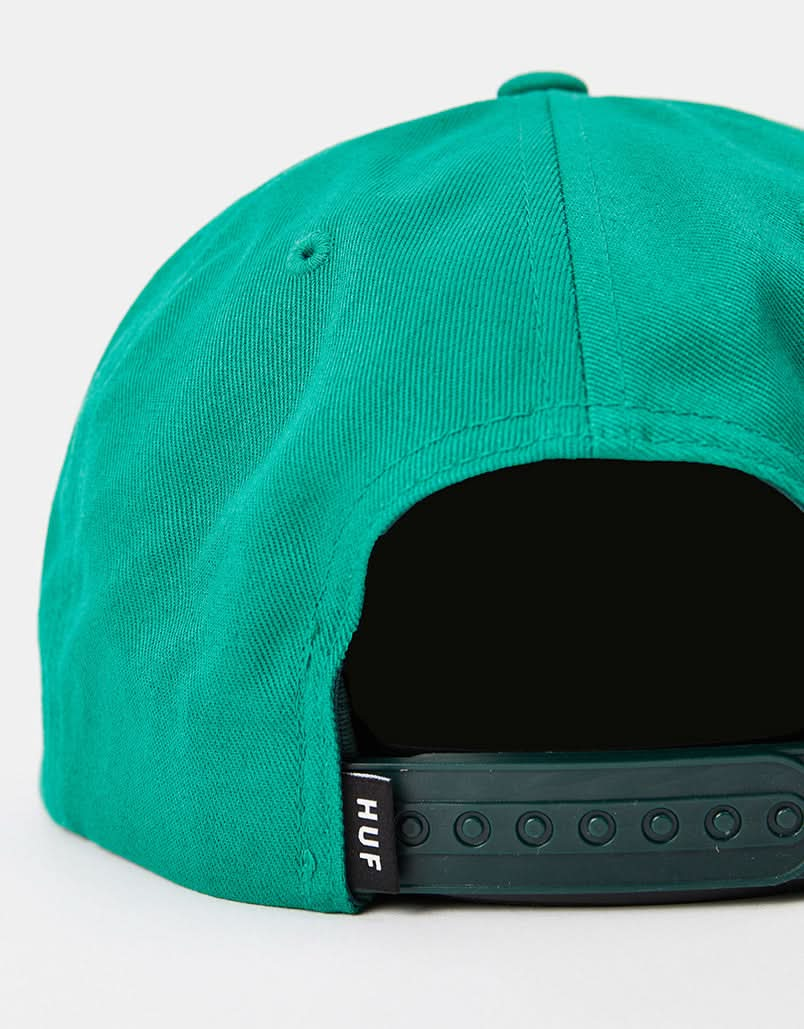 Casquette Snapback Triple Triangle HUF - Émeraude