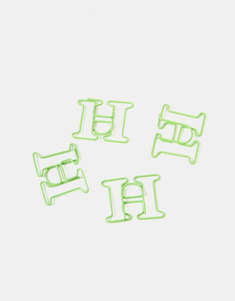 HUF Paper Clips - HUF Green