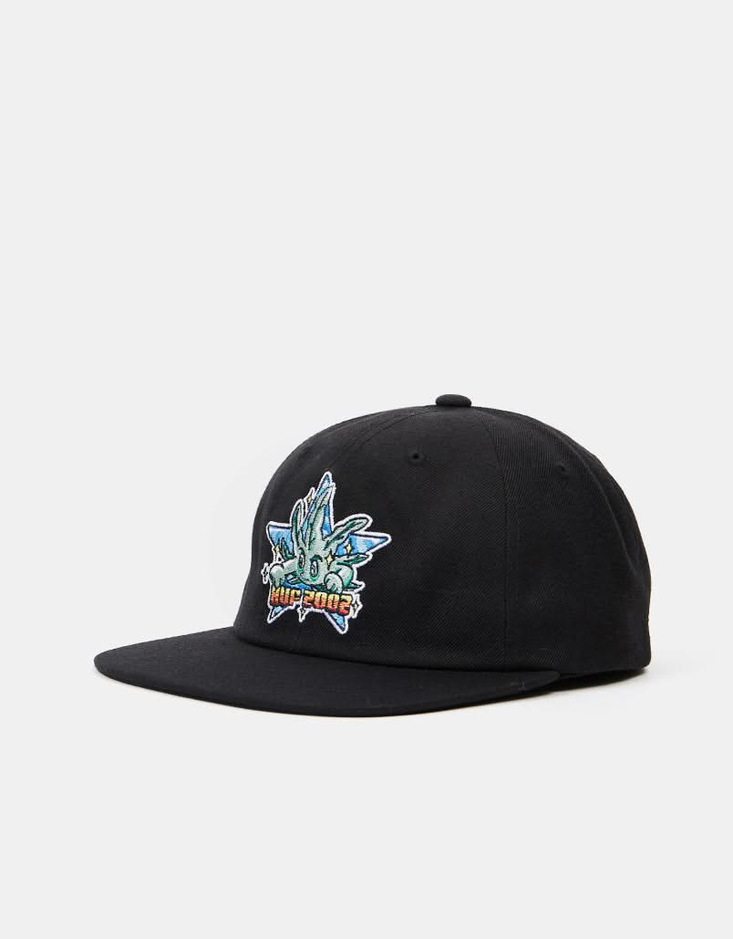 HUF Super Kawaii Bud Boy 6 Panel Cap -Black