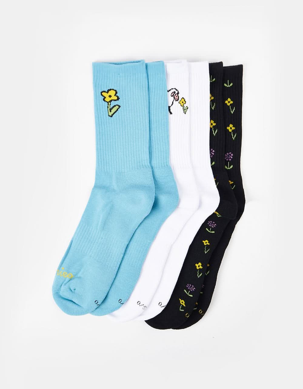 Etnies Sheep 3-Pack Crew Socks - Assorted