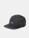 Patagonia Maclure 5 Panel Cap - P-6 Label: Ink Black