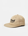 Tired Nothingth 6 Panel Cap - Khaki